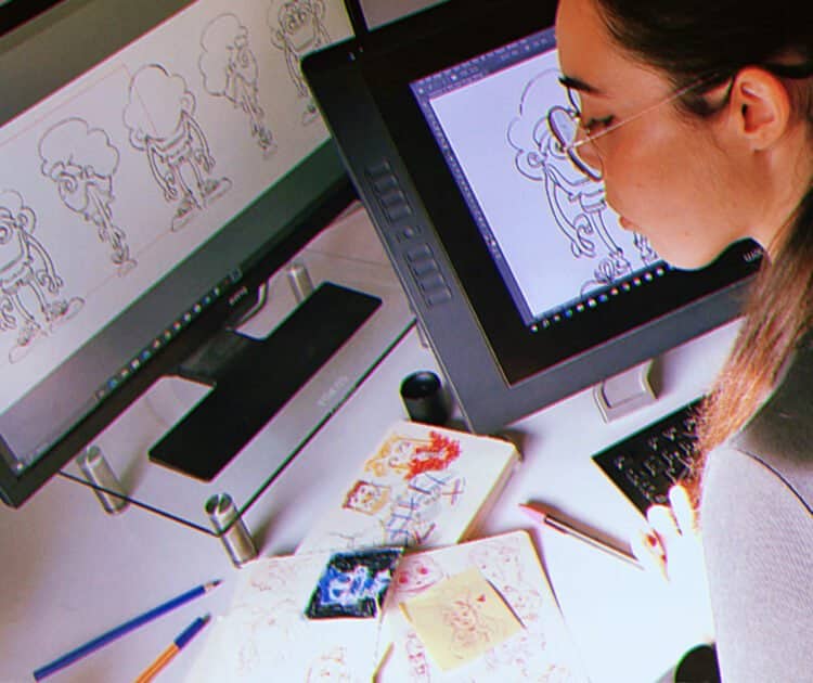 Curso arte 2D para videojuegos visdev cartoon