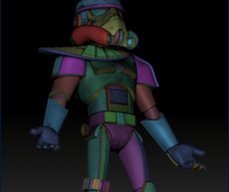 High Poly personaje curso modelado 3D de personajes para animación