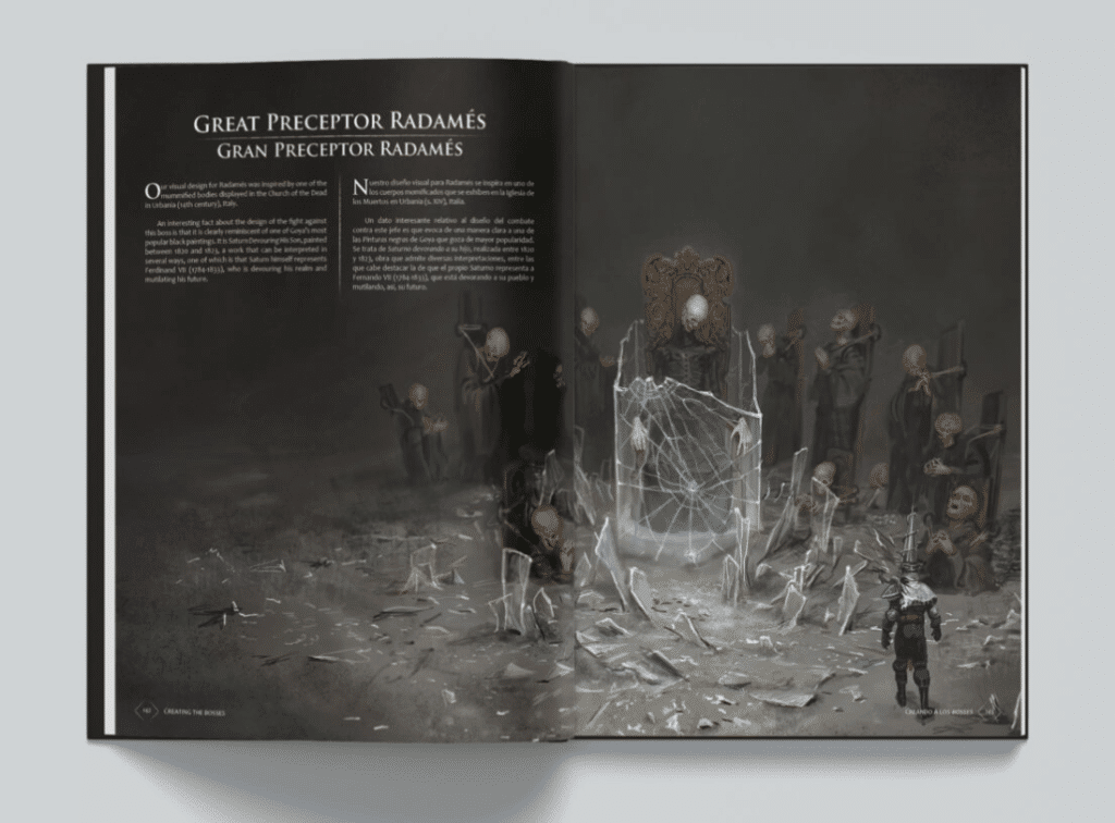 Maquetación libro de arte Blasphemous 2