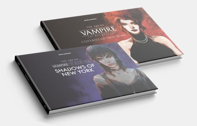 Vampire The Masquerade Coteries & Shadows of New York Artbook 01