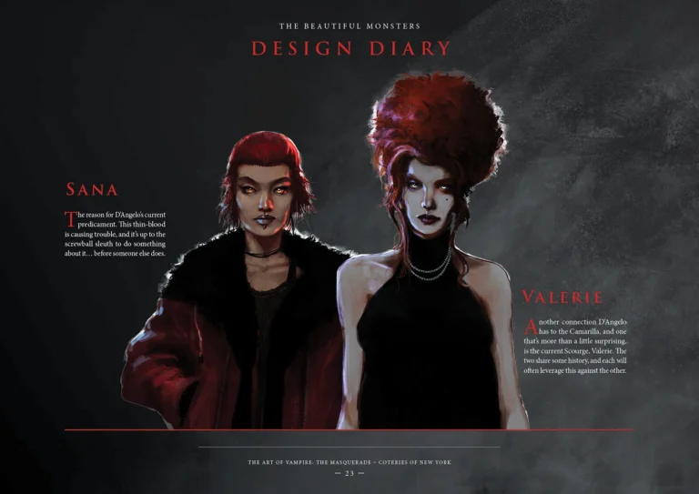 Vampire The Masquerade Coteries & Shadows of New York Artbook 03